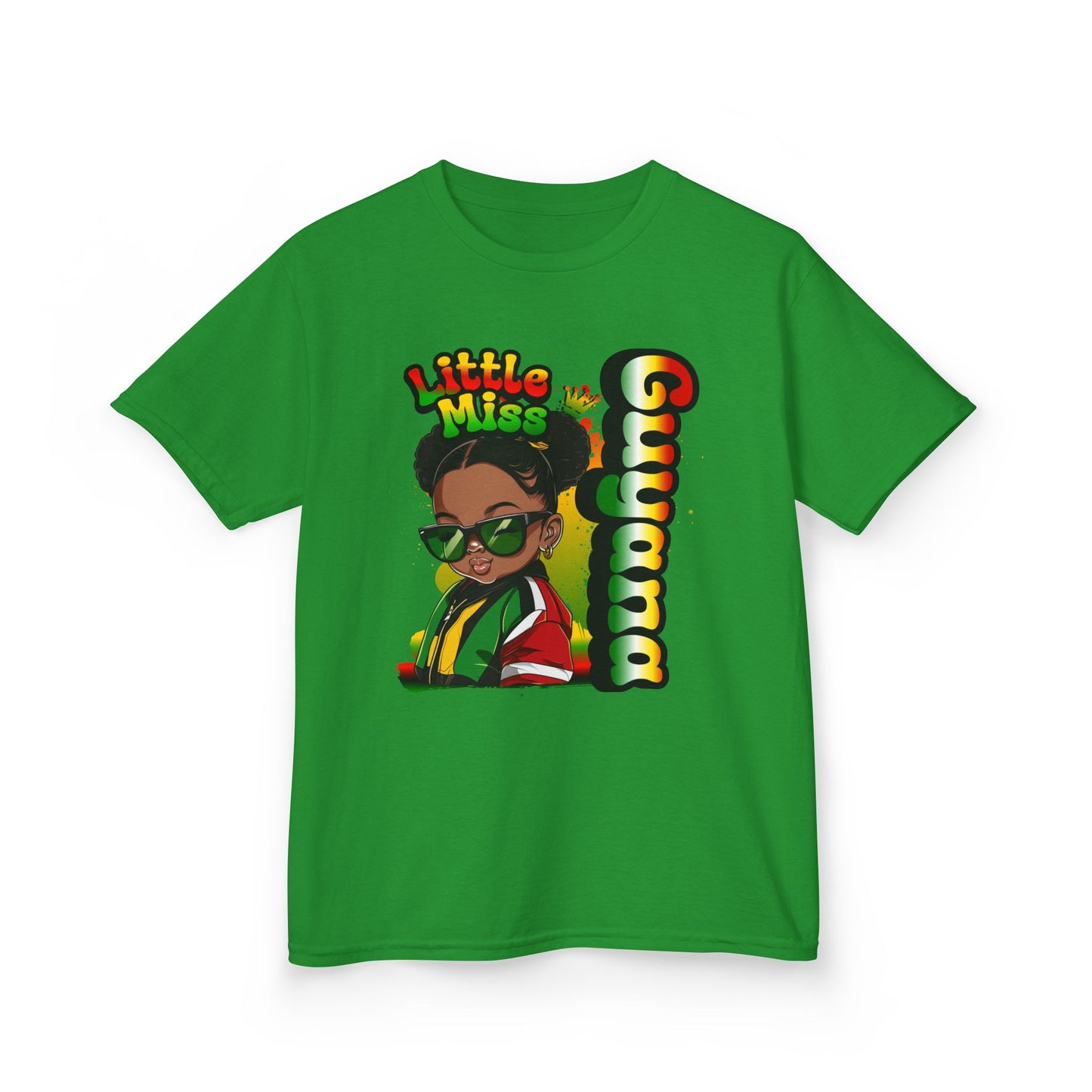 Little Miss Guyana Kids Tee – Cotton T-Shirt for Girls