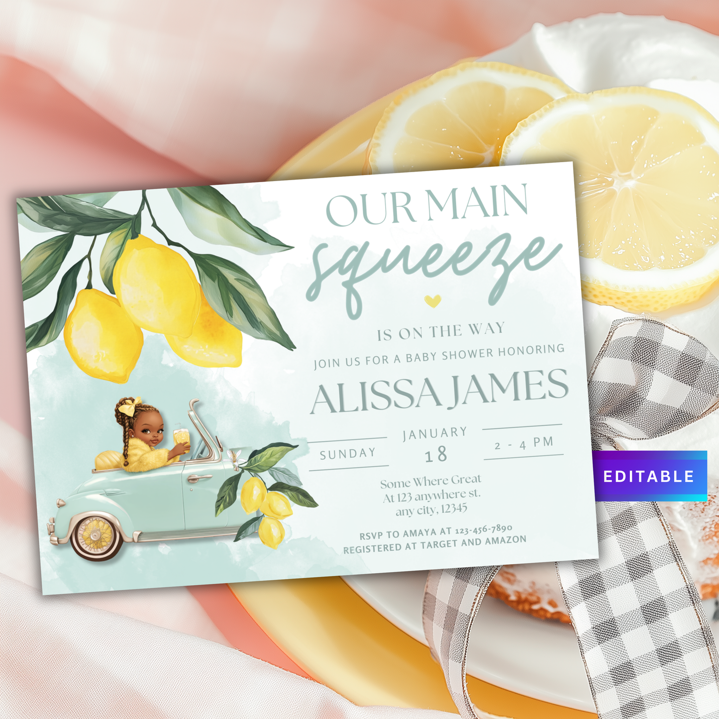 black girl lemonade shower main