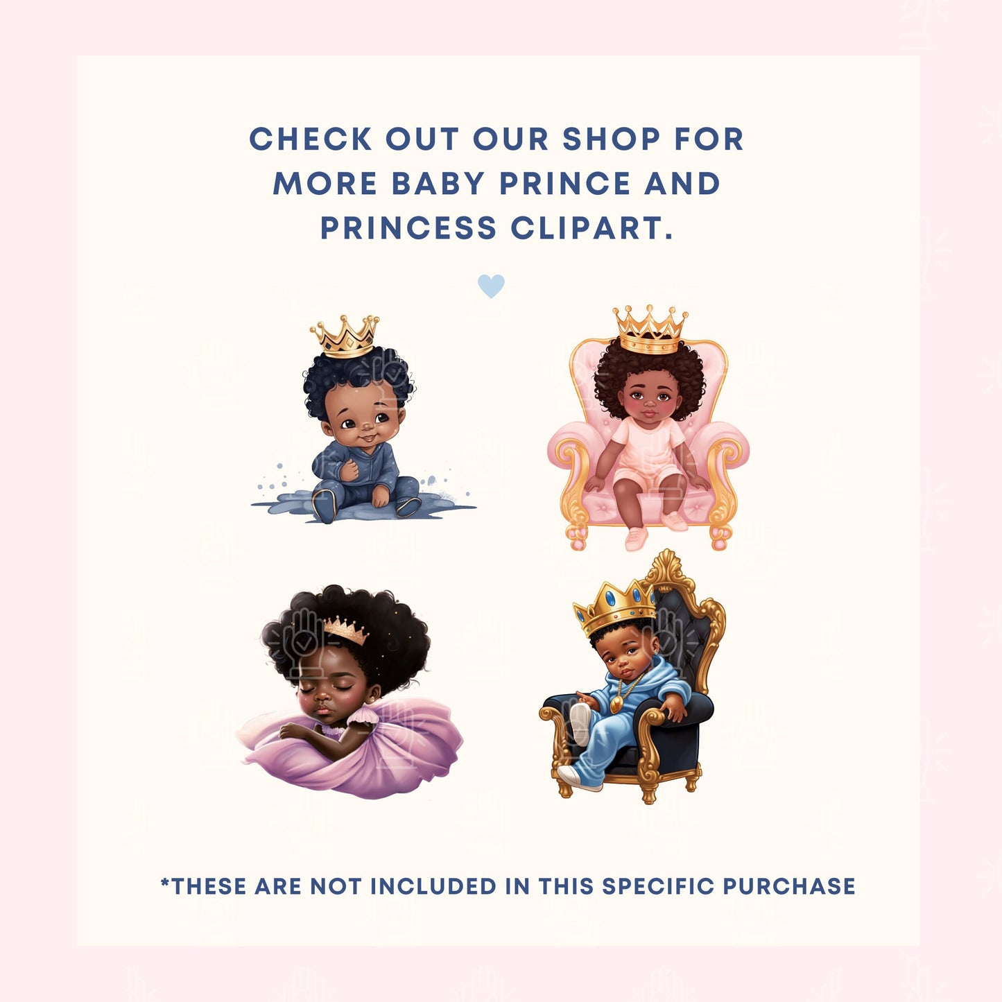 Black Baby Gender Reveal Clipart, 4 PNG , Twin Baby Shower, Cute Little Black Boy and Girl Sleeping