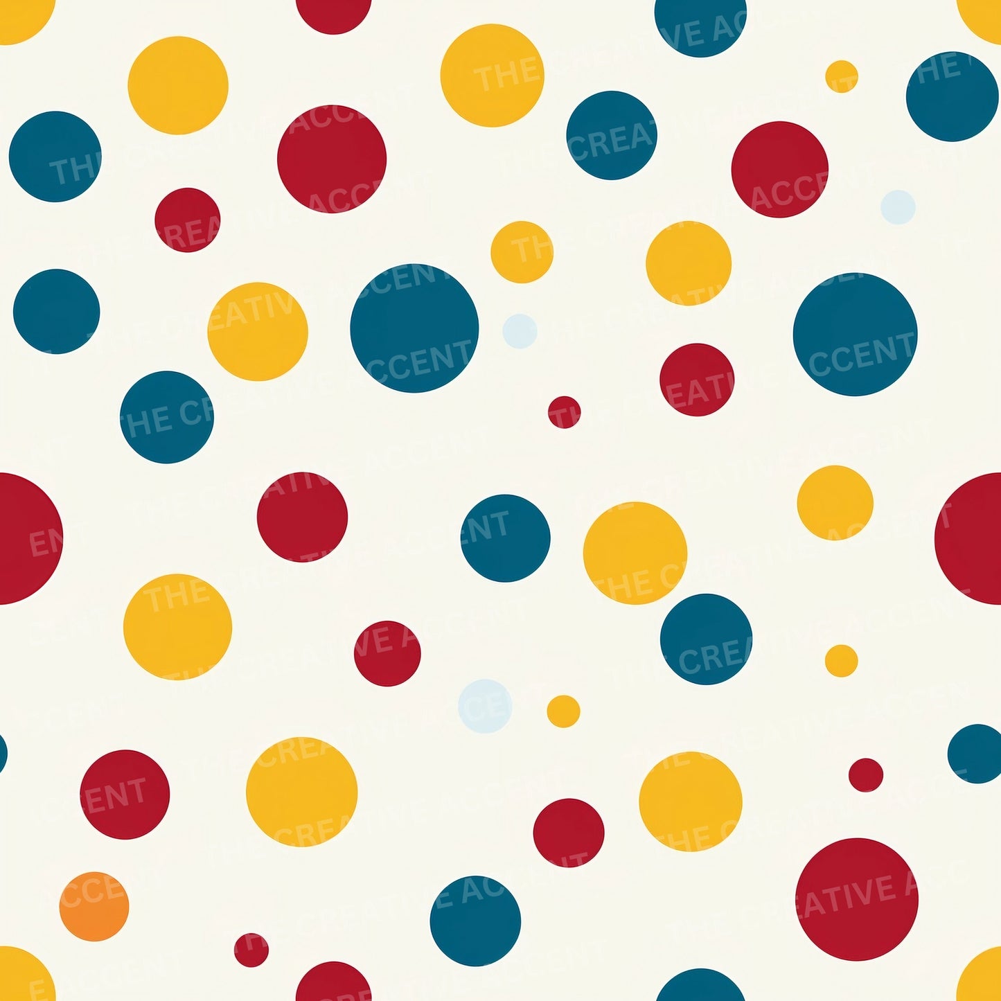 Red, Yellow and Navy Blue Seamless Patterns, 14 PNG Kids Digital Papers, Ai, Colorful Children's Backgrounds, Shapes, Instant Download
