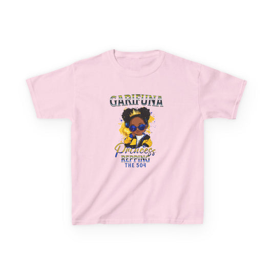 Garifuna Princess Kids T-Shirt - 504 Honduras Girls