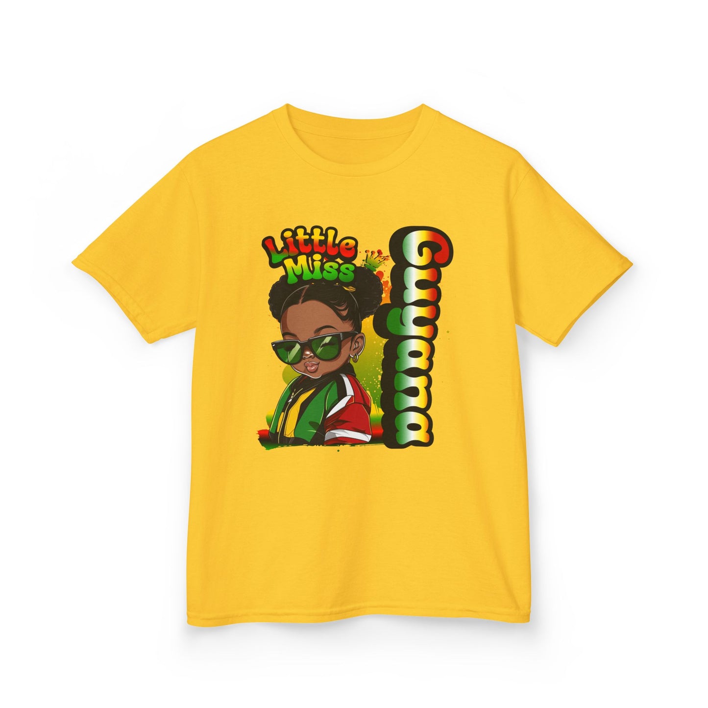 Little Miss Guyana Kids Tee – Cotton T-Shirt for Girls