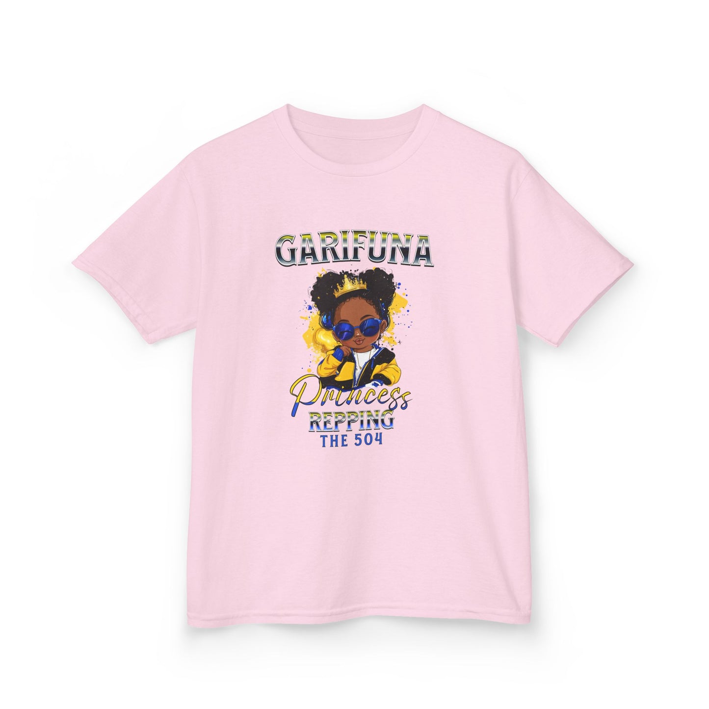 Garifuna Princess Kids T-Shirt - 504 Honduras Girls