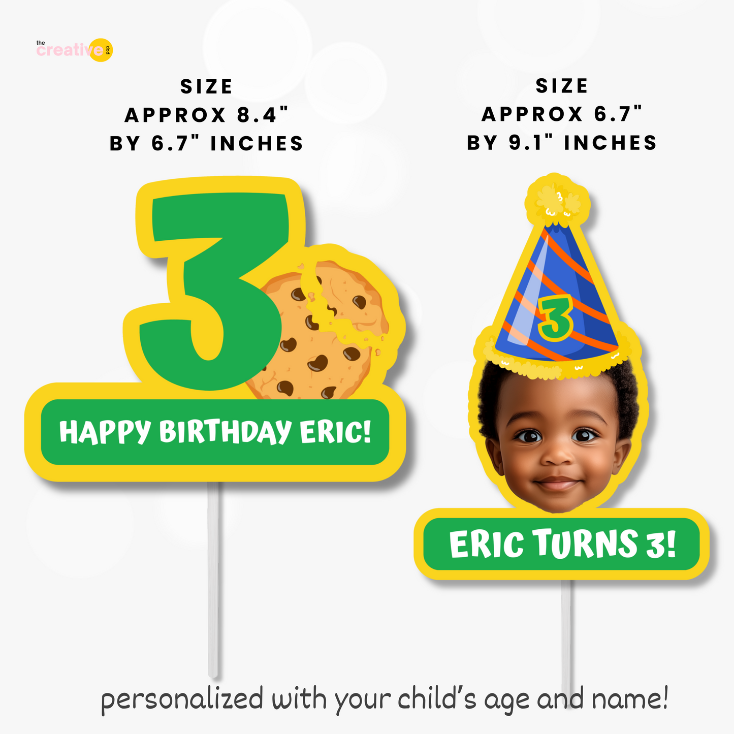 PRINTABLE Street Birthday Theme Table Cutouts - Custom Decor Centerpieces Personalized - One Sided, Ready in 24 hrs