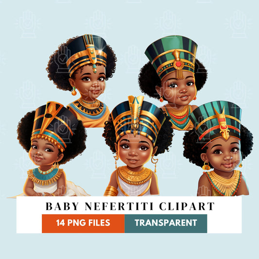 egyptian baby shower clipart girl