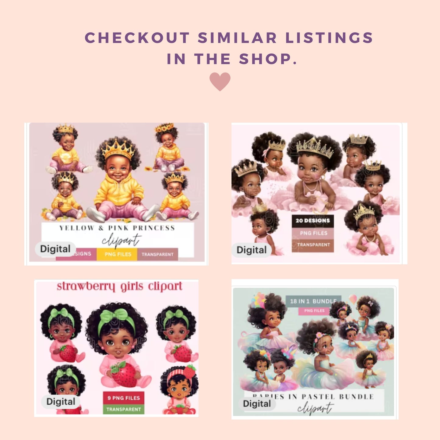 Black Soccer Player Girl Clipart, 4 PNG, Children's Illustration Cartoon, Little African-American Kid, Sports Ball Team Theme, Cute Afro