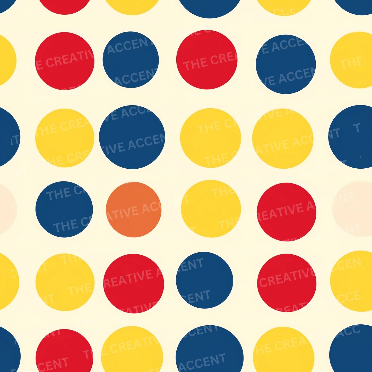 Red, Yellow and Navy Blue Seamless Patterns, 14 PNG Kids Digital Papers, Ai, Colorful Children's Backgrounds, Shapes, Instant Download