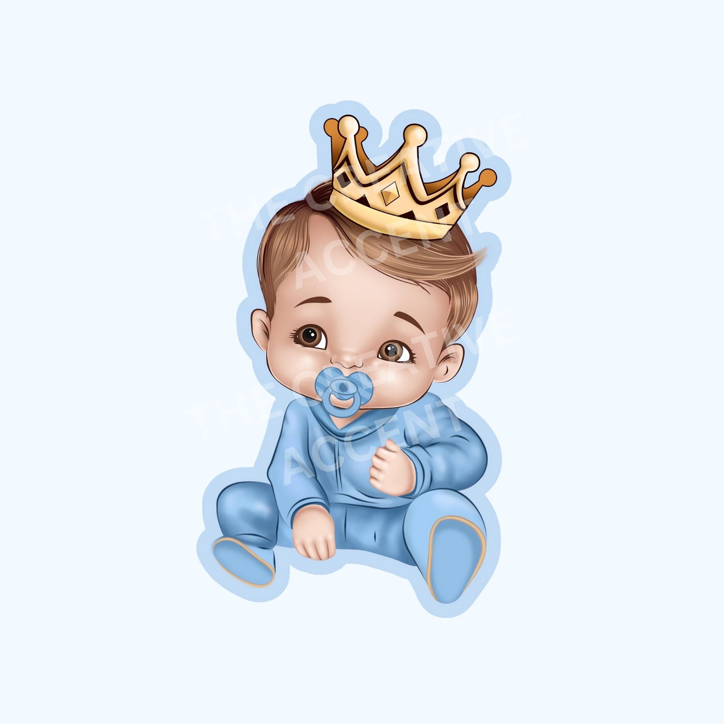 Hispanic White Baby Gender Reveal Clipart, 4 PNG, Fraternal Twins Illustration