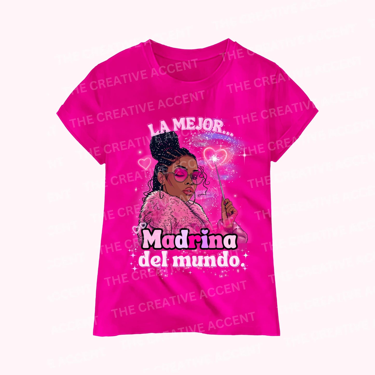 La Madrina T-Shirt Design, 1 PNG, La Mejor Madrina del mundo, Trust me, I'm a Godmother